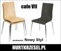 krzesło CAFE VII Nowy Styl sklejka bukowa rama spawana