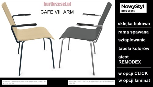 krzesło CAFE VII ARM Nowy Styl