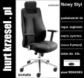 fotele biurowe Nowy Styl z zagłówkiem Sonata, HRUA R15