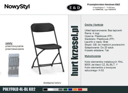 POLYFOLD K02 black Nowy Styl krzesło składane widowiskowe konferencyjne.jpg