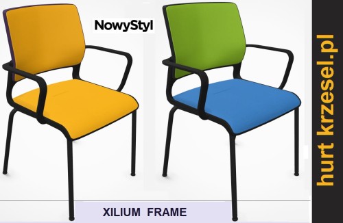 XILIUM Nowy Styl krzesło konferencyjne wysokiej klasy ergonomiczne  yellow.jpg