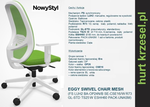 EGGY Nowy Styl siatkowe krzesło biurowe obrotowe ergonomiczne cse10 white opis.jpg