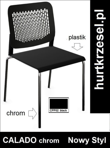 calado Nowy Styl krzesło konferencyjne nowoczesne chrom promocja.jpg