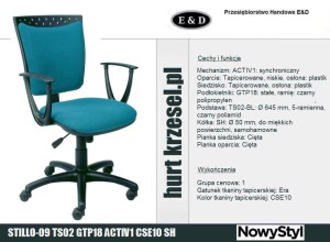 Krzesło STILLO 09 Nowy Styl, komfortowe, wygodne  C10.wu