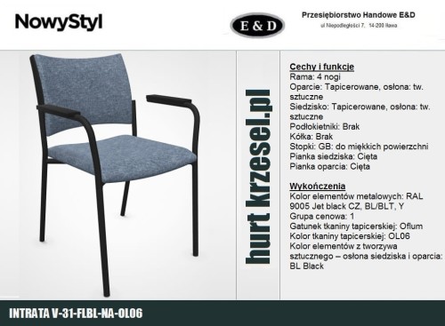INTRATA V31  krzesło Nowy Styl RAL9005 oflum.jpg