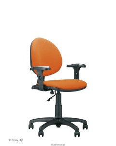 Krzesło SMART, Nowy Styl, wygodne, podłokietniki regulowane ts02 r3k2  C10